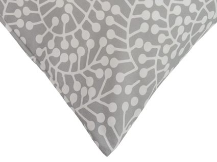 Наволочка Tkano Спелая смородина серая 2 шт. 50х70