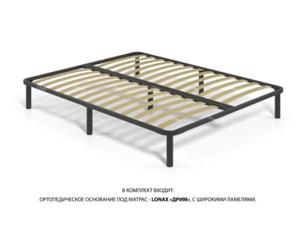 Кровать Lonax Алегра велюр Dolly-2 140х200