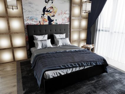 Кровать Димакс Нордо Кварц с подъемным механизмом 180х200