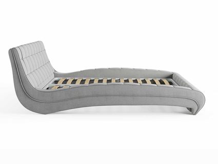 Кровать Сонум Milano Рогожка Мокко 90х200