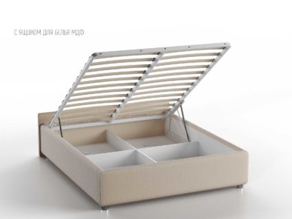 Кровать Nuvola Alba Velutto 22 (с подъемным механизмом) 160х200