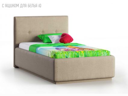 Кровать Nuvola Bianco Bravo cream (с подъемным механизмом) 90х200