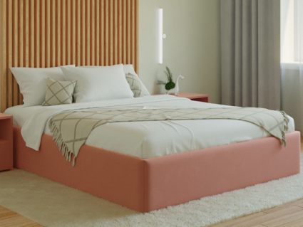 Кровать Lonax Белла велюр Dolly-17 (с основанием) 160х200