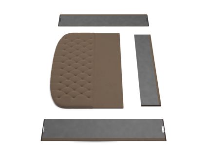 Кровать Lonax Венеция велюр Dolly-17 (с основанием) 120х195