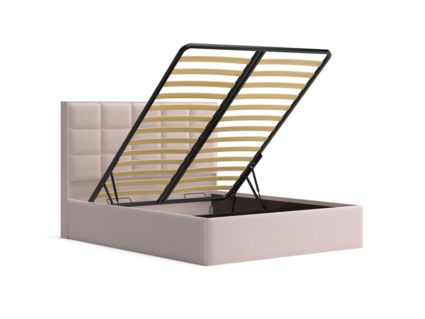 Кровать Lonax Адель велюр Dolly-1 (с подъемным механизмом) 160х195