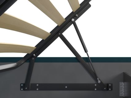 Кровать Lonax Кармела велюр Dolly-17 (с подъемным механизмом) 160х200