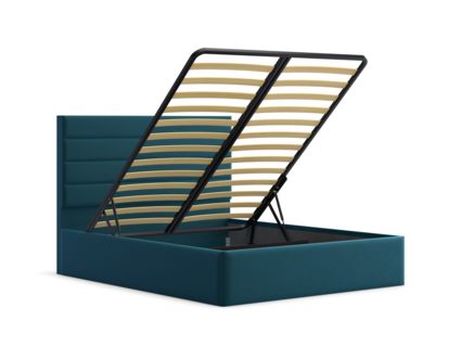 Кровать Lonax Кармела велюр Dolly-17 (с подъемным механизмом) 160х200