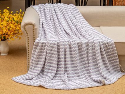 Плед Софи де Марко Гринда (лиловый) 160х220