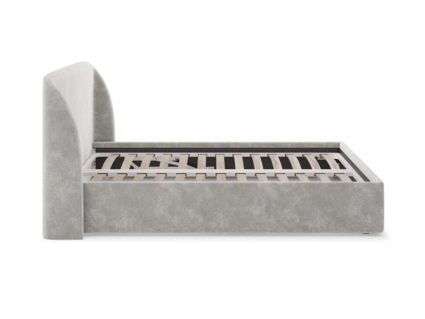 Кровать Сонум Nicole Рогожка Деним (с подъемным механизмом) 200х200