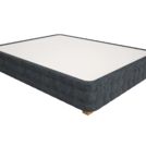 Кровать Mr.Mattress Twin Box велюр Grey 80х195