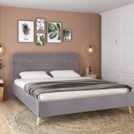 Кровать Sontelle Style Kipso Malta grey 180х200